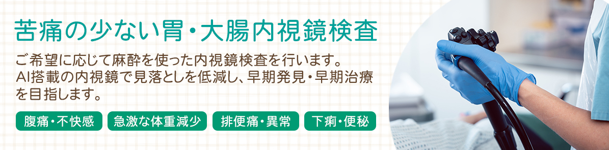 胃カメラ・大腸内視鏡検査